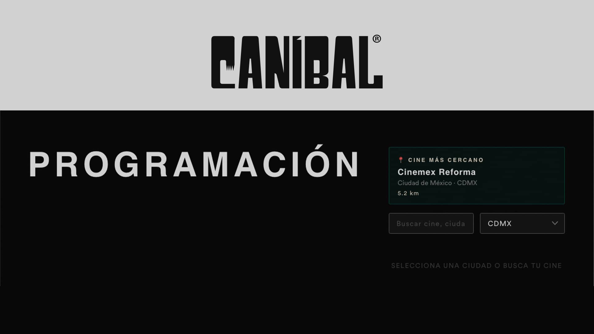 Cinecanibal — vista 1